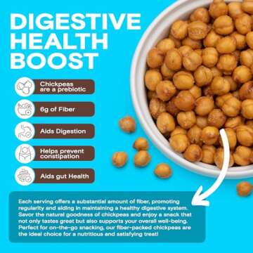 BIENA Chickpea Snacks - Crunchy Vegan Protein Treats