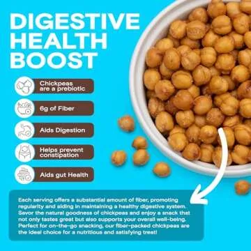 BIENA Chickpea Snacks - Crunchy Vegan Protein Treats