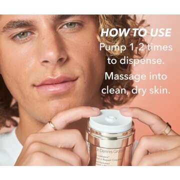 Dr Dennis Gross DermInfusions Blur + Repair Cream, Instantly Blurs Fine Lines, Smooths Skin with Satin-Matte Finish, Visibly Plumps & Firms, Reduces Redness, and Improves Skin Elasticity, 1.7 Fl Oz