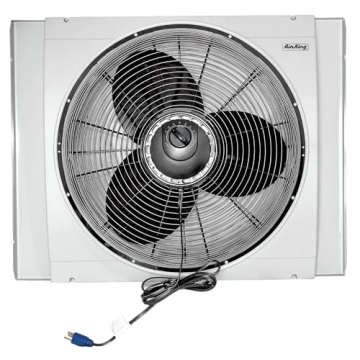 Air King 9166F Whole House Window Fan for Efficient Cooling