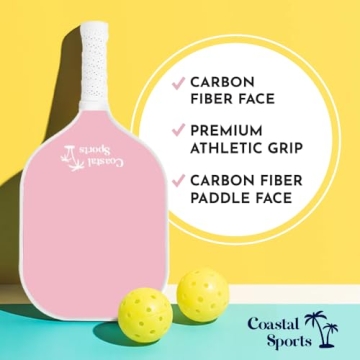 Stylish Coastal Sports Pickleball Paddle for All Levels