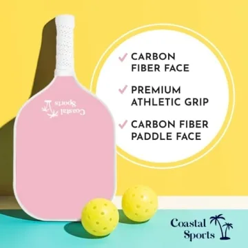 Stylish Coastal Sports Pickleball Paddle for All Levels