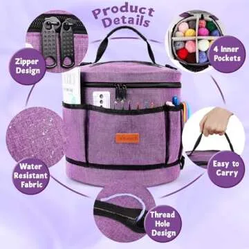 Katech Crochet Kit for Beginners | All-in-One Starter Set