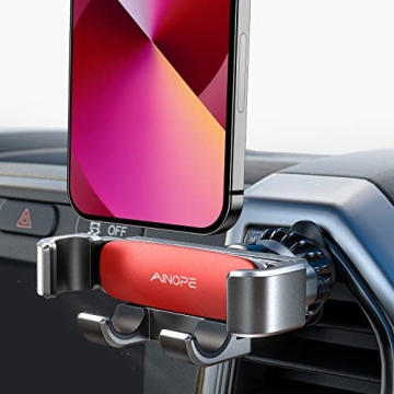 AINOPE Car Phone Holder Mount Vent 2025 - Gravity Air Vent Holder for iPhone 16 Pro Max and More
