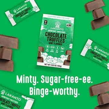 Lakanto Sugar-Free Chocolate Truffles - Keto & Vegan Delight
