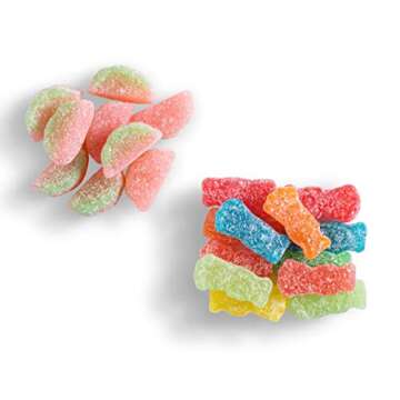 SOUR PATCH KIDS Original and Watermelon Soft & Chewy Valentines Day Candy Variety Pack, Bulk Candy, 40 Snack Packs