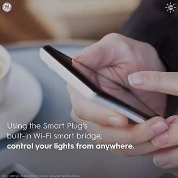 Smart Indoor Plug - GE Cync, Alexa & Google Home Compatible