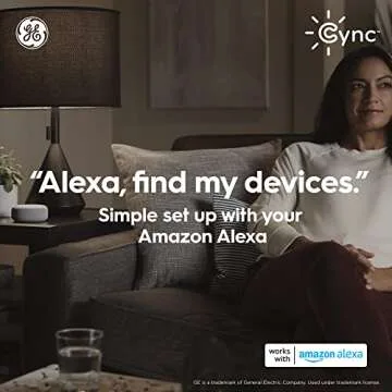 Smart Indoor Plug - GE Cync, Alexa & Google Home Compatible