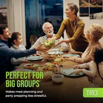 TRU Double Slow Cooker - Perfect Buffet Server for Gatherings