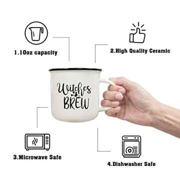 Shop WHATCHA Halloween Witch Mug for Festive Sips