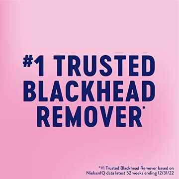 Bioré Nose+Face Blackhead Remover Strips, Deep Cleansing Strips for Nose, Chin, or Forehead, Instan...