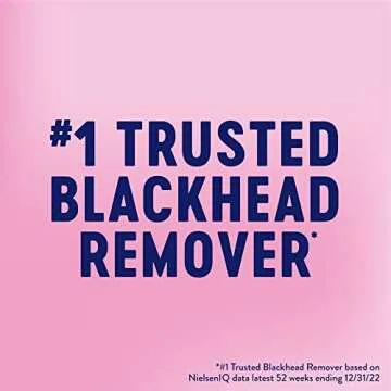 Bioré Nose+Face Blackhead Remover Strips, Deep Cleansing Strips for Nose, Chin, or Forehead, Instan...