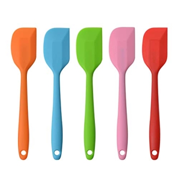 Silicone Spatulas 8.5 Inch Heat Resistant Flexible Scrapers