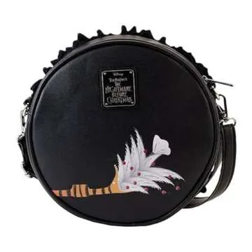 Loungefly Nightmare Before Christmas Wreath String Lights Glow Crossbody Bag