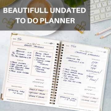 Beautiful To Do List Notebook for Daily Planning Success