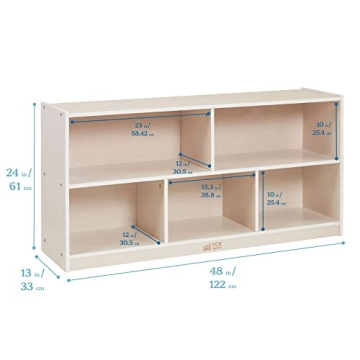 ECR4Kids Mobile Storage Cabinet for Classroom and Kids