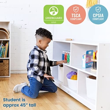 ECR4Kids Mobile Storage Cabinet for Classroom and Kids