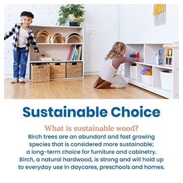 ECR4Kids Mobile Storage Cabinet for Classroom and Kids