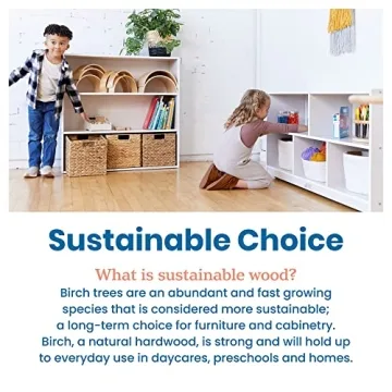 ECR4Kids Mobile Storage Cabinet for Classroom and Kids