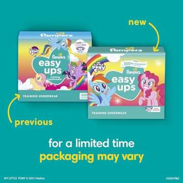 Pampers Training Pants - Easy Ups 3T-4T, 66 Count, My Little Pony