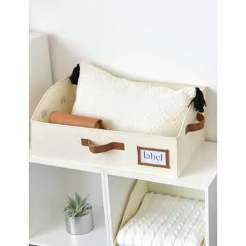 StorageWorks Closet Baskets for Effective Home Organization