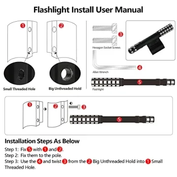 Smarkey 86 inch Snake Catcher Tongs - Safe & Portable Tool