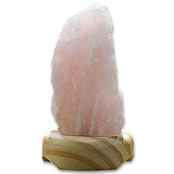 DesertUSA Rose Quartz Lamp - Calming Illumination For Home