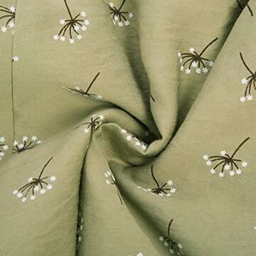 Women's Vintage Victorian Skirt Tiered Steampunk Skirt Ruffled Peasant Skirt Boho Floral Maxi Skirt(Light Green,S)