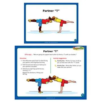 Yogarilla Yoga Cards | Fun Exercise Flash Cards for Kids