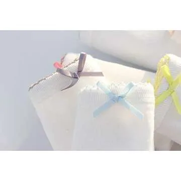 benetia Girls Underwear Toddler Briefs Cotton White 6-Pack Size 4t 5t