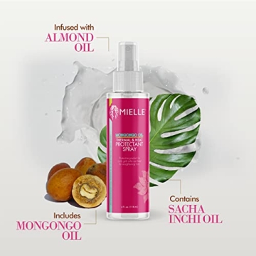 Mielle Mongongo Oil Thermal Heat Protectant Spray 4 oz