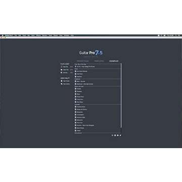 Guitar Pro 7.5 - Tablature and Notation Editor, Score Player, Guitar Amp and FX Software
