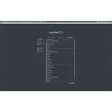 Guitar Pro 7.5 - Tablature and Notation Editor, Score Player, Guitar Amp and FX Software