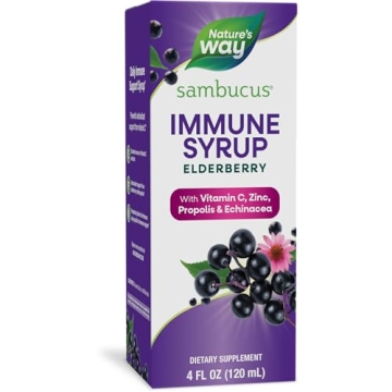 Nature's Way Sambucus Immune Syrup for Daily Health Support