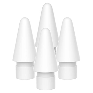 Apple Pencil Replacement Tips - Durable 4 Pack for Artists