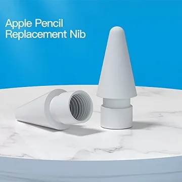 Apple Pencil Replacement Tips - Durable 4 Pack for Artists