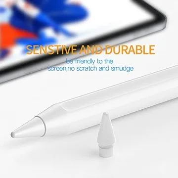 Apple Pencil Replacement Tips - Durable 4 Pack for Artists