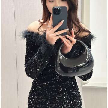 Chic GSYPS Acrylic Clutch Bag for Night Out Events