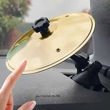 Car Cymbal Air Vent - Fun Music Accessory for Drivers
