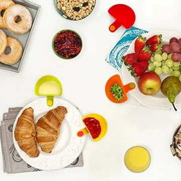 Colorful Guyuyii 8 Pcs Chip and Dip Bowl Set for Events