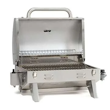 Masterbuilt 205 Stainless Steel Gas Grill Portable Grill
