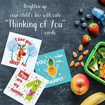 Inspiring Lunch Box Notes for Kids - 60 Motivational Cards