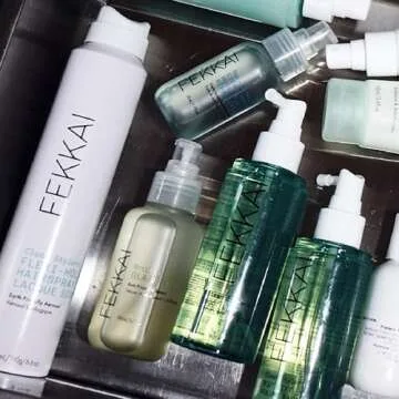 Fekkai Brilliant Gloss Glass Hair Anti-Frizz Oil Serum - 3.4 oz - Shiny, Glossy, Hydration, and Heat Protection - Salon Grade, EWG Compliant, Vegan & Cruelty Free