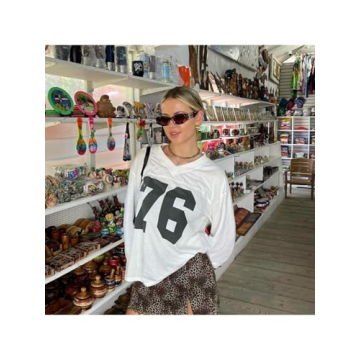 Oversized Graphic Tee for Summer 2024 Y2K Style