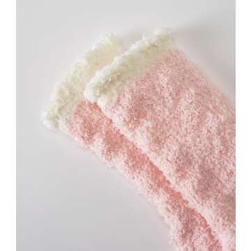 Breslatte Cozy Fuzzy Socks for Women 6 Pairs