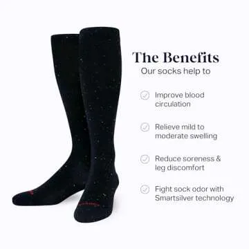 Comrad Compression Socks for Men & Women - All-Day Comfort