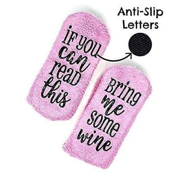 Wine Tumbler Gift Basket Set for Women - Unique Birthday or Christmas Gifts for Wine Lovers, Best Friend, Secret Santa, Boss Day, Includes Funny Insulated Wine Glass, Cozy Socks, Stoppers