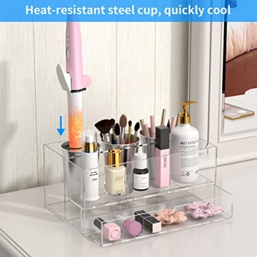 NIUBEE Hair Tool Organizer for Bathroom Storage