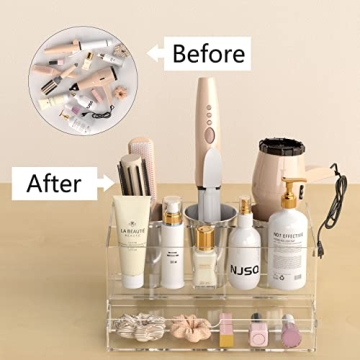 NIUBEE Hair Tool Organizer for Bathroom Storage
