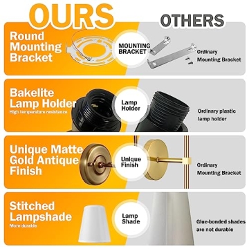 Stylish Double Lamp Wall Sconces for Modern Spaces